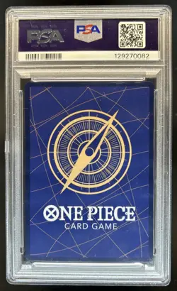 2025 One Piece 3rd Anniversary Shanks Gold #OP09-004 PSA 10 - Image 2