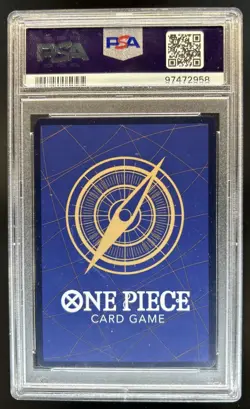2023 One Piece Pillars Of Strength Monkey D Luffy Wanted Alt Art ST01-012 PSA 10 - Image 2