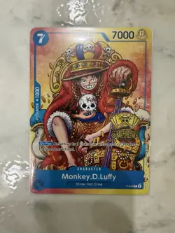 Monkey.D.Luffy (2nd Anniversary Stamped Promo) P-043 - One Piece TCG - English - Image 1