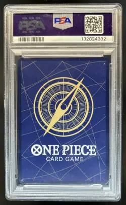 2025 One Piece Carrying On His Will Monkey D Luffy Manga Alt Art OP13-118 PSA 10 - Image 2