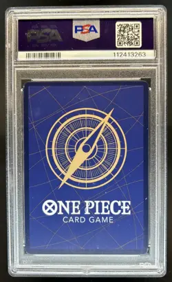 2023 One Piece Awakening New Era Monkey D Luffy Alt Art #OP05-119 PSA 10 - Image 2