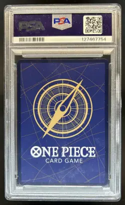 2024 One Piece Emperors New World Shanks Wanted Alt Art #OP09-004 PSA 10 - Image 2