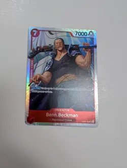 One Piece - Benn.Beckman -OP09-009 (Reprint Foil) PRB-02 NM/M Condition - Image 1