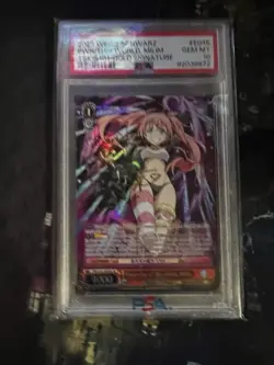 Weiss Schwarz GRADED This World Milim E045 Gold Signature GM 10 PSA - Image 1