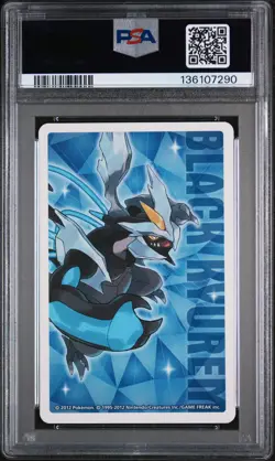 2012 POKEMON BLACK 2 PLAYING CARDS 8 OF HEARTS LOPUNNY PSA 10 - Image 2