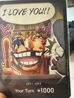 Don!! Card I Love You!! - Alt Art - One Piece Kingdoms Of Intrigue - English NM - Image 1