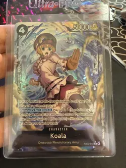 One Piece CCG Koala Rare Alt Art AA Card EB03-042 Heroines Edition English - Image 1