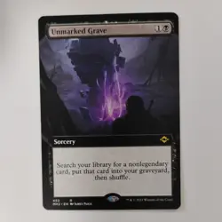 Unmarked Grave (Extended Art) - Modern Horizons 2 (#453) - MtG - Image 1