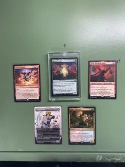 Magic: The Gathering 5-Card Lot - Fated Firepower, Bloom Tender, Kyoshi, Bumi, … - Image 1