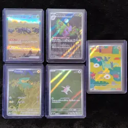 Pokemon TCG Nintendo Electrike Lot of 5 Holo Cards Japanese Collectible - Image 1