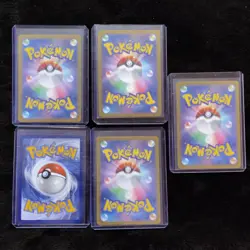 Pokemon TCG Nintendo Electrike Lot of 5 Holo Cards Japanese Collectible - Image 2