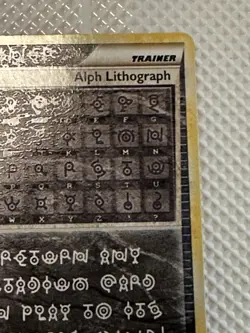 Pokemon Secret Rare Card - Alph Lithograph Three (Hs Undaunted) - Image 5
