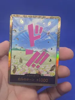 Japanese One Piece Premium -The Best- Rebecca Gold Don!! Card NM - Image 2