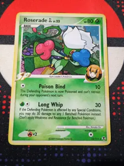 Roserade GL 12/111 Rising Rivals Holo Pokemon TCG Card -R2 - Image 1