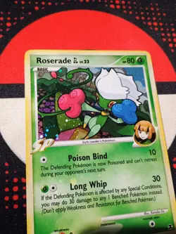 Roserade GL 12/111 Rising Rivals Holo Pokemon TCG Card -R2 - Image 2