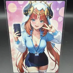 Nilou Genshin Impact Anime Waifu Card Doujin ACG Goddess Holo - Image 1