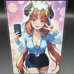 Nilou Genshin Impact Anime Waifu Card Doujin ACG Goddess Holo - Image 2