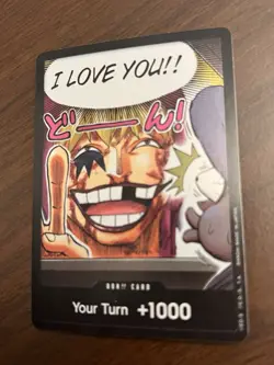 Don!! Card I Love You!! - Alt Art - One Piece Kingdoms Of Intrigue - English NM - Image 3