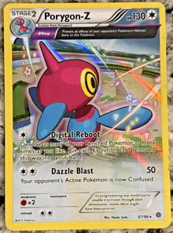 Porygon-Z 67/98 XY Ancient Origins Holo Rare Pokemon Card - Image 1