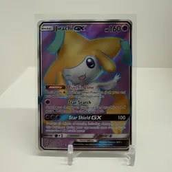 Pokemon TCG Jirachi GX Unified Minds Holo Promo Card 79a/236 NM - Image 1