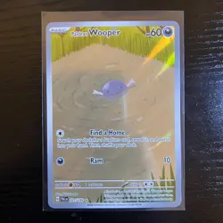 Paldean Wooper 221 Paldea Evolved Illustration Rare IR Card Pokemon TCG - Image 1
