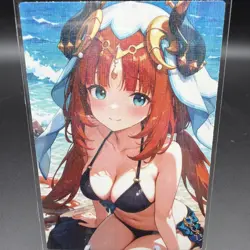 Nilou Genshin Impact Anime Waifu Card Doujin ACG Goddess Holo - Image 2