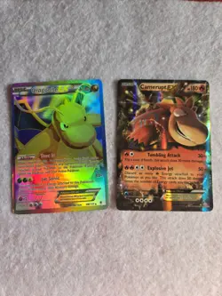 Pokemon Dragonite EX Full Art Ultra Rare Card 108/111 XY Furious Fists - Image 1