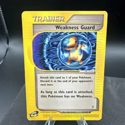 Pokemon Card - Weakness Guard Aquapolis 141/147 Uncommon - Image 1