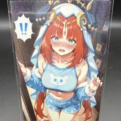 Nilou Genshin Impact Anime Waifu Card Doujin ACG Goddess Holo - Image 1