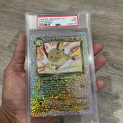 Pokemon Legendary Collection Dark Raichu #S3 Reverse Holo Box Topper PSA 9 Card - Image 1