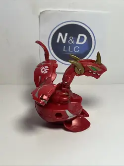 Bakugan Pyrus Ultra Neo Dragonoid 650G Maxus Version New Vestroia READ RARE - Image 4