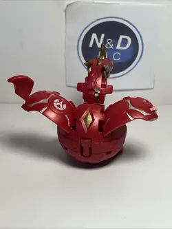 Bakugan Pyrus Ultra Neo Dragonoid 650G Maxus Version New Vestroia READ RARE - Image 5