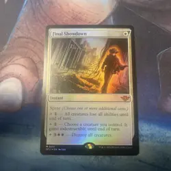 Final Showdown M Outlaws of Thunder Junction 11 NM Foil - Image 1