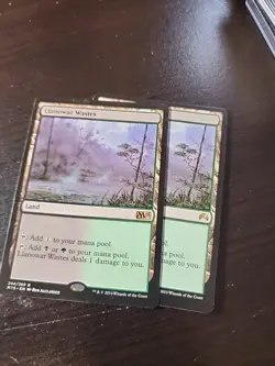 2x Llanowar Wastes Core Set 2015 M15/Origin NM Magic the Gathering Mtg m11 - Image 1