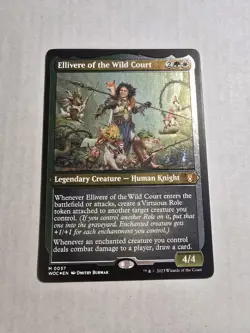 Ellivere of the Wild Court (Display Commander) - Foil Etched - Thick Stock - Image 1