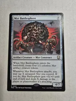 Myr Battlesphere Commander: Modern Horizons 3 Regular - Image 1