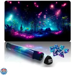 MTG Playmat TCG Playmat -Includes Storage Tube and 7 Dice-Experience Top-Tier... - Image 1