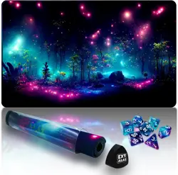 MTG Playmat TCG Playmat -Includes Storage Tube and 7 Dice-Experience Top-Tier... - Image 2