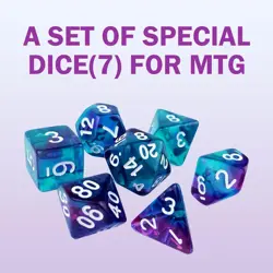 MTG Playmat TCG Playmat -Includes Storage Tube and 7 Dice-Experience Top-Tier... - Image 5