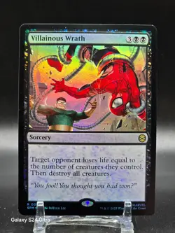 Villainous Wrath Marvel's Spider-Man Foil - Image 1