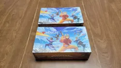 Magic The Gathering Avatar The Last Airbender Play Booster Box Lot Of 2 Sealed - Image 1