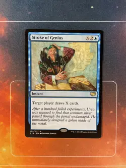 Stroke of Genius - Commander 2014 - Magic the Gathering - MTG - Image 1