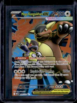 2025 Pokemon Mega Evolution Kangaskhan ex Ultra Rare #164/132 - Image 1