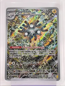 MAGNETO 2024 POKEMON SCARLET & VIOLET BLACK STAR PROMO #159 Q6591 - Image 1