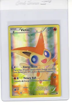 Pokemon XY Promo Victini #XY117 (Holo Full Art) 🔥 - Image 1