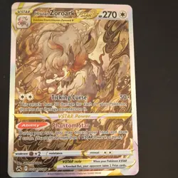 Hisuian Zoroark VSTAR 270 HP Ultra Rare Holo Crown Zenith Pokemon Card GG56/GG70 - Image 1