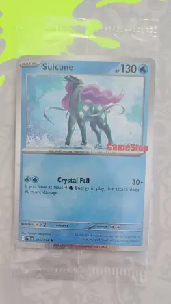Pokemon 026/094, Suicane, Phantasmal Flames, GameStop Promo, 🌀SWIRL🌀, (SEALED) - Image 1