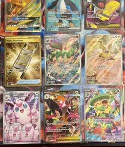 Pokemon 20 Card Lot SIR Gold Full Arts IRs Phantasmal Flames + More! - Image 2