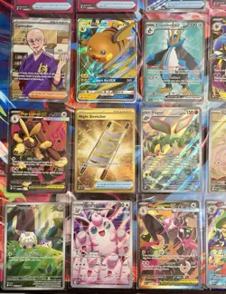 Pokemon 20 Card Lot SIR Gold Full Arts IRs Phantasmal Flames + More! - Image 4