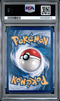 1999 POKEMON FOSSIL 1ST EDITION #38 KINGLER PSA 8 - Image 2
